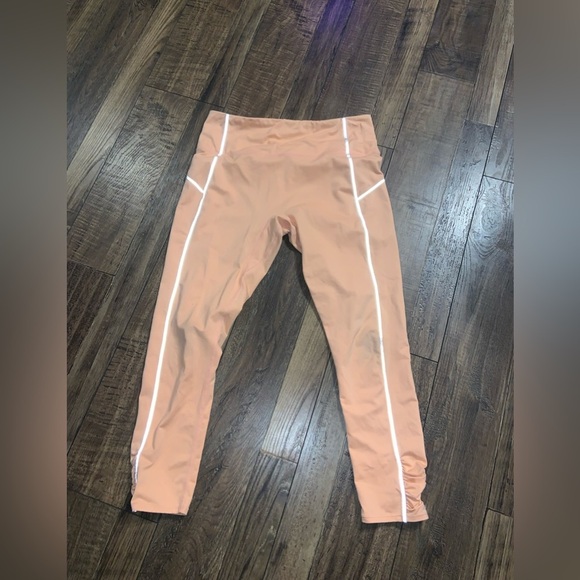 Just peachy Free People You're A Peach Leggings medium boho activewear spring - Picture 5 of 10